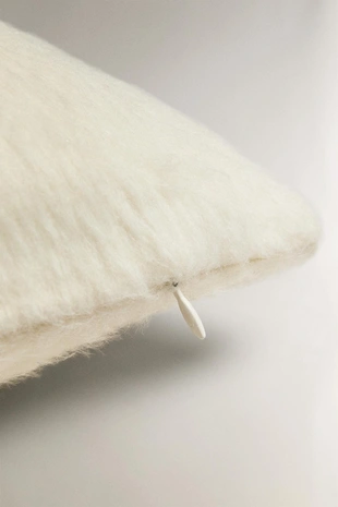 Чехол на подушку из шерсти и альпаки- Заказать в России