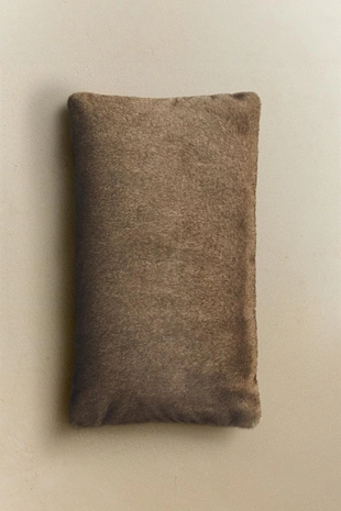 Чехол для подушки с искусственным мехом- Заказать в России