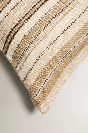 Чехол для подушки в полоску- Заказать в России