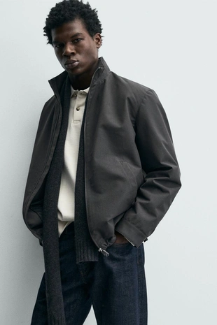 Легкая куртка-рубашка REGULAR FIT- Заказать в России