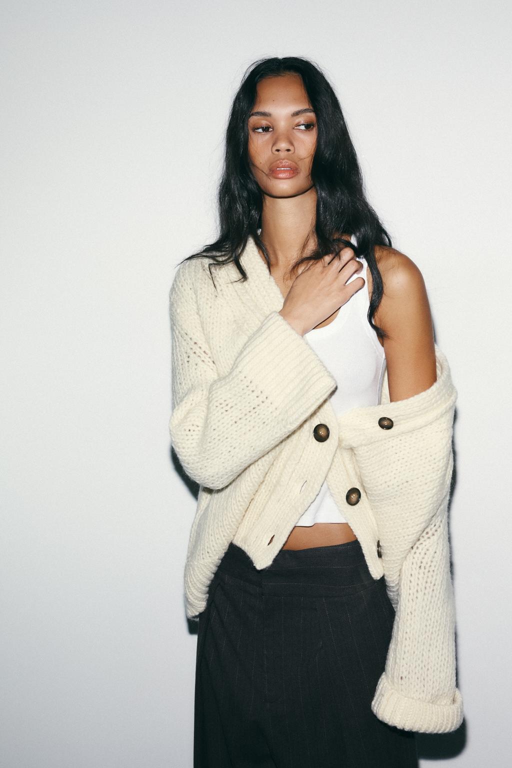 БРЮКИ BALLOON В ПОЛОСКУ С ЗАЩИПАМИ