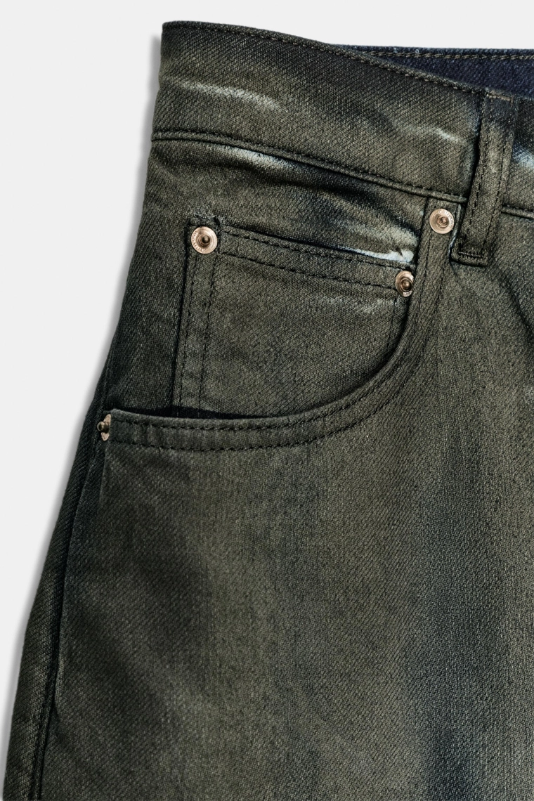 Джинсы бочонковой посадки zw коллекции limited edition