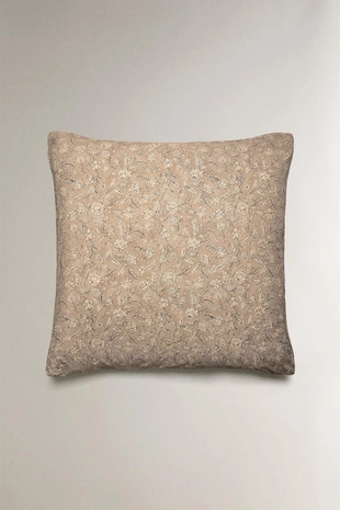 Наволочка с цветочным принтом- Заказать в России