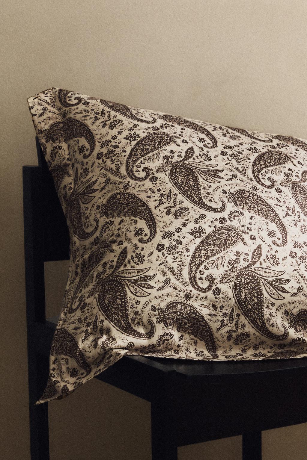 Покрывало из сатина с пейсли