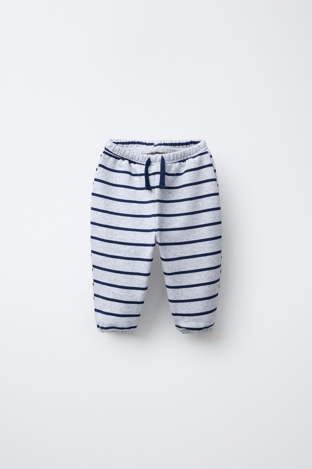 ДЖОГГЕРЫ ИЗ МЯГКОЙ ТКАНИ В ПОЛОСКУ