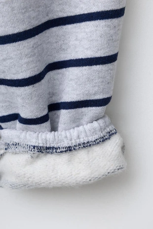 Джоггеры из мягкой ткани в полоску- Заказать в России