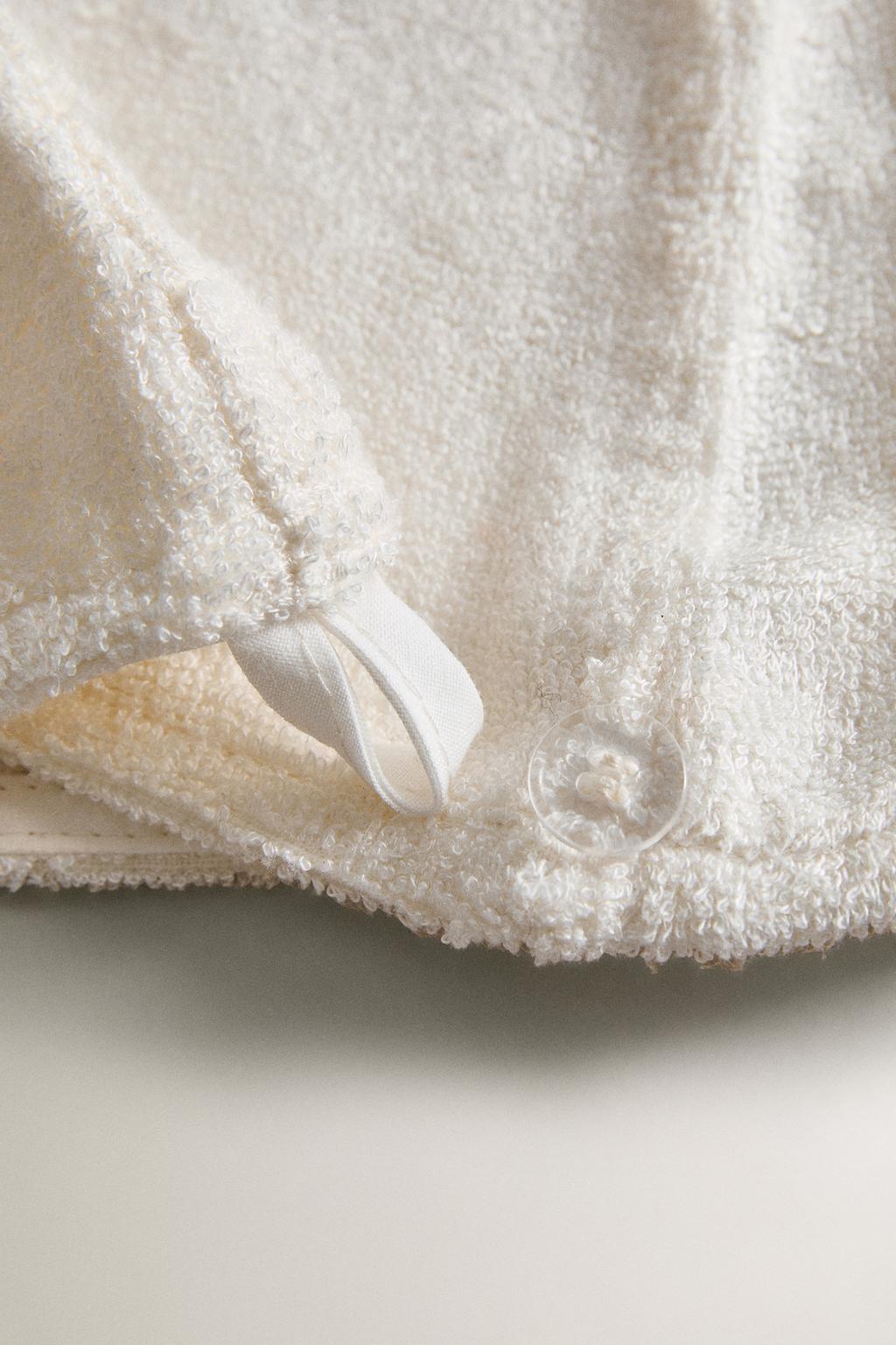 Полотенце для волос из шелково-хлопковой смеси