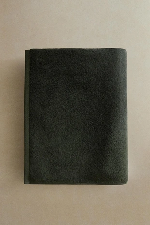 Цветное махровое ванночное полотенце- Заказать в России