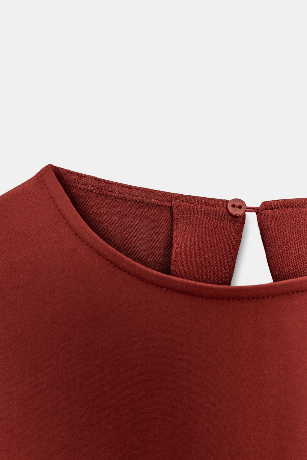 АСИММЕТРИЧНЫЙ СТРУЯЩИЙСЯ ТОП ИЗ КОЛЛЕКЦИИ ZW