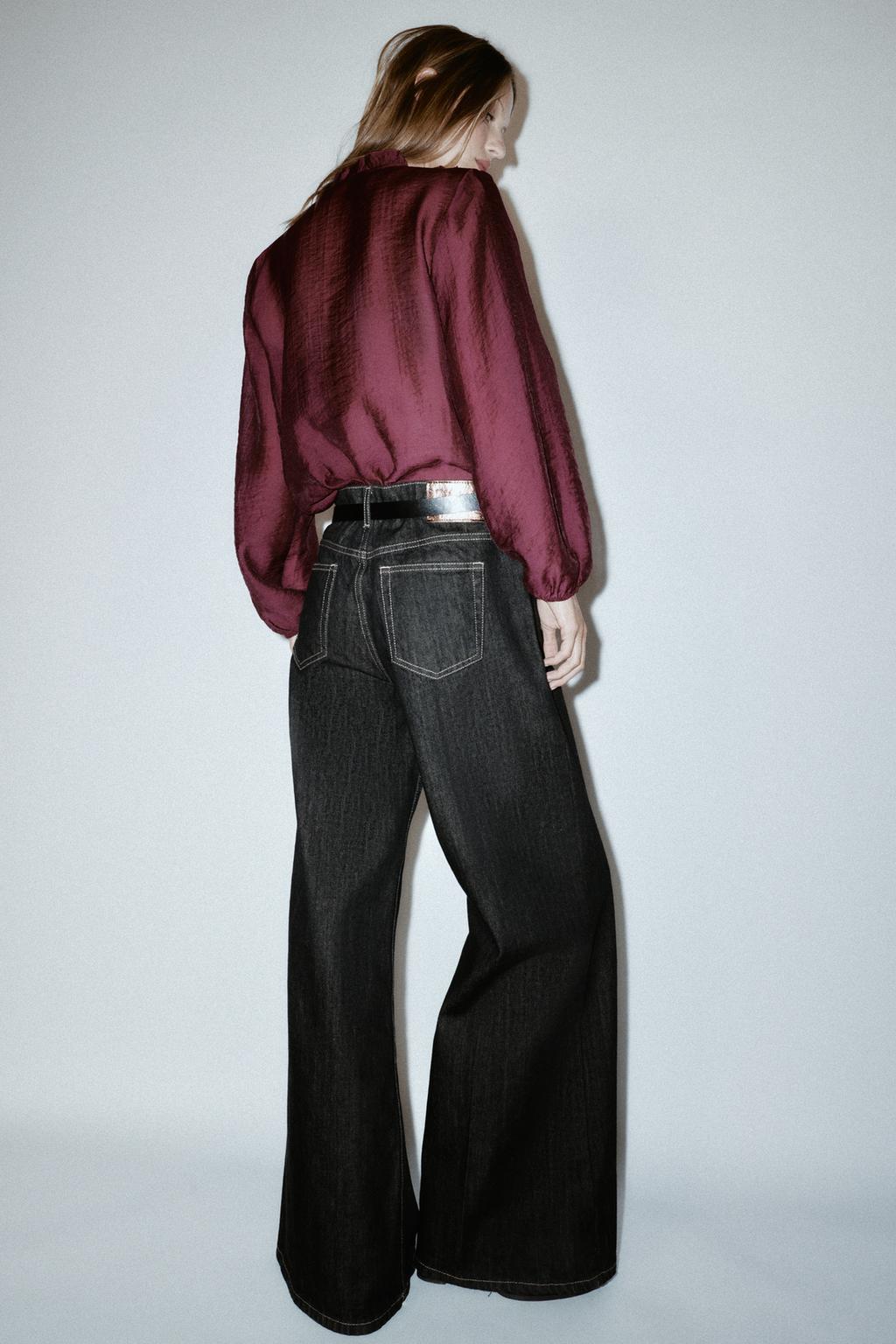 БЛУЗА С ВОЛАНАМИ