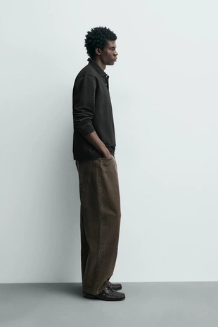 Поло REGULAR FIT с рельефным узором