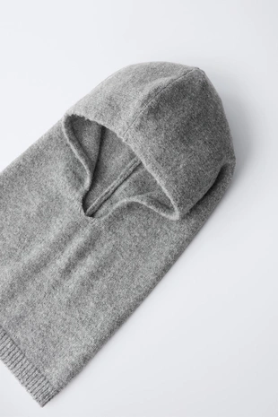 Однотонная трикотажная балаклава- Заказать в России