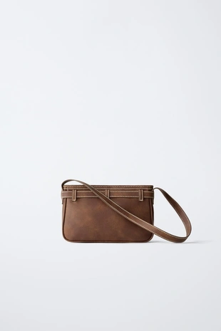 Сумка с плечевым ремнем и пряжкой- Заказать в России