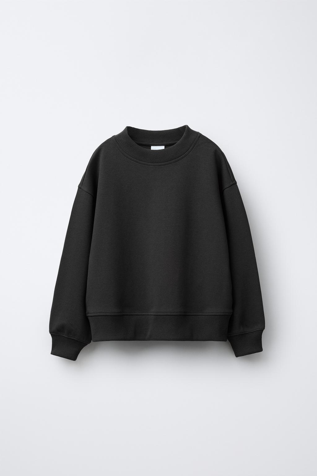 КОМПЛЕКТ ИЗ ТОЛСТОВКИ И БРЮК WIDE LEG ИЗ ТКАНИ ИНТЕРЛОК