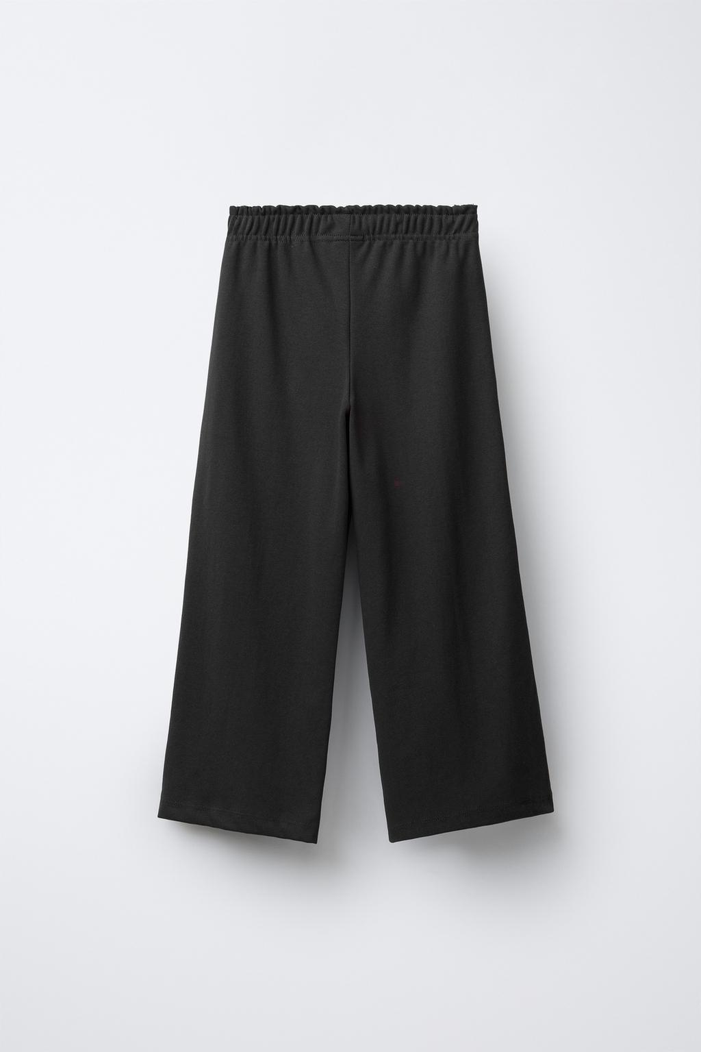 КОМПЛЕКТ ИЗ ТОЛСТОВКИ И БРЮК WIDE LEG ИЗ ТКАНИ ИНТЕРЛОК