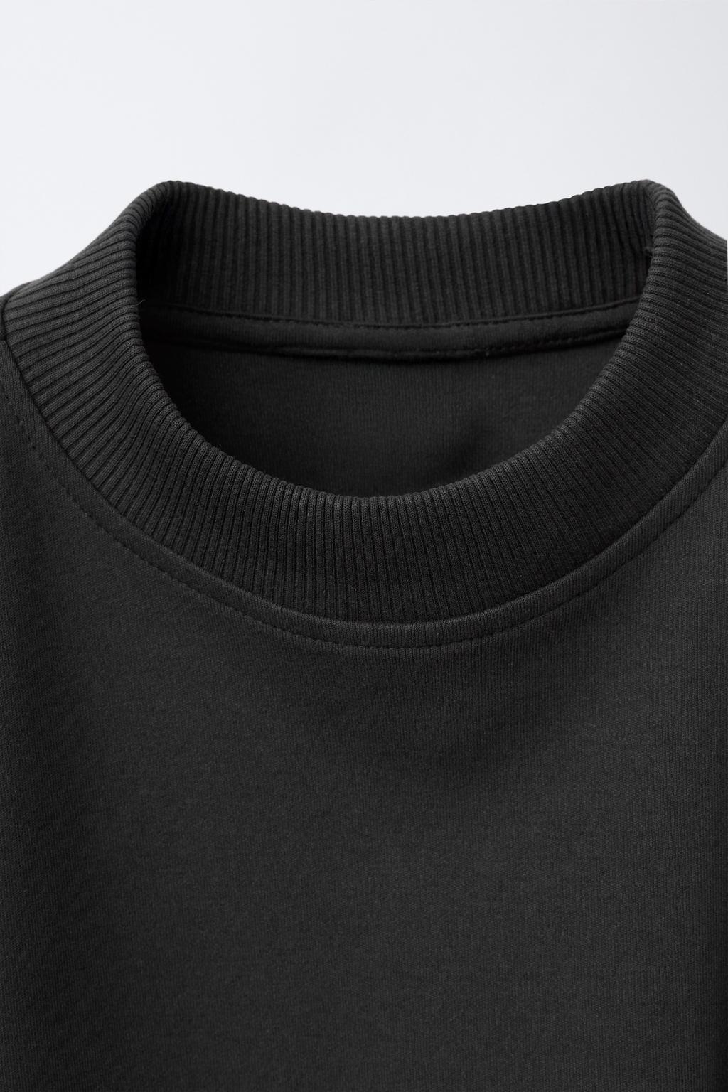 КОМПЛЕКТ ИЗ ТОЛСТОВКИ И БРЮК WIDE LEG ИЗ ТКАНИ ИНТЕРЛОК