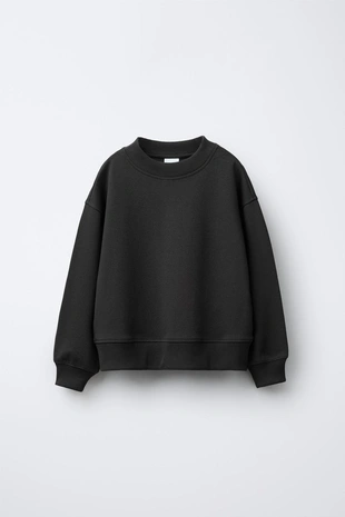 Комплект из толстовки и брюк WIDE LEG из ткани интерлок