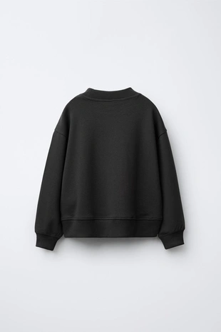 Комплект из толстовки и брюк WIDE LEG из ткани интерлок