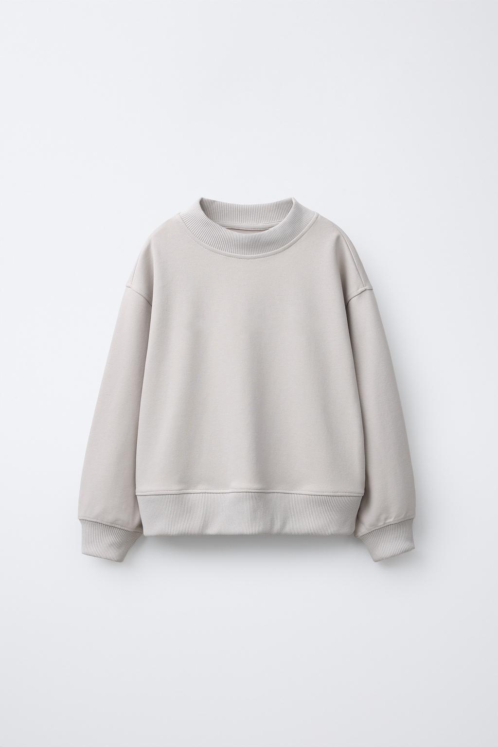 КОМПЛЕКТ ИЗ ТОЛСТОВКИ И БРЮК WIDE LEG ИЗ ТКАНИ ИНТЕРЛОК