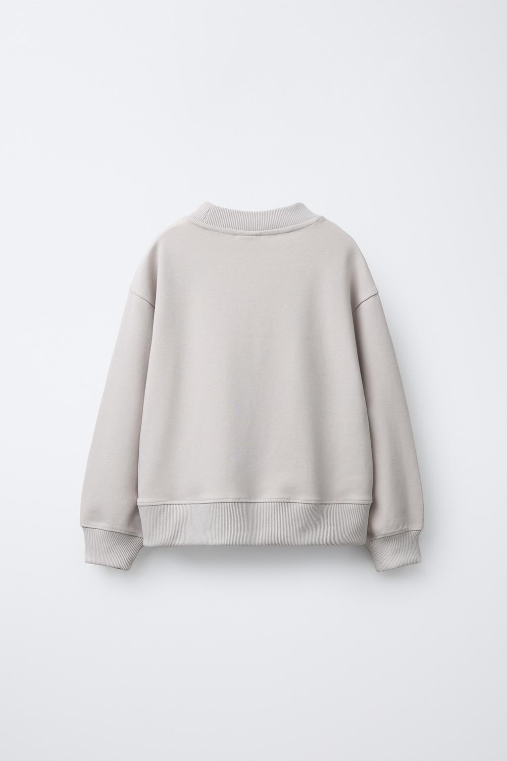 КОМПЛЕКТ ИЗ ТОЛСТОВКИ И БРЮК WIDE LEG ИЗ ТКАНИ ИНТЕРЛОК