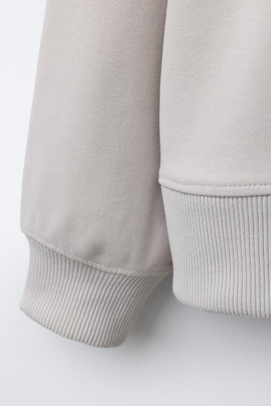 КОМПЛЕКТ ИЗ ТОЛСТОВКИ И БРЮК WIDE LEG ИЗ ТКАНИ ИНТЕРЛОК