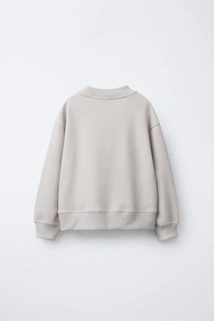 Комплект из толстовки и брюк WIDE LEG из ткани интерлок