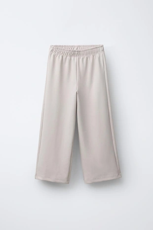 Комплект из толстовки и брюк WIDE LEG из ткани интерлок