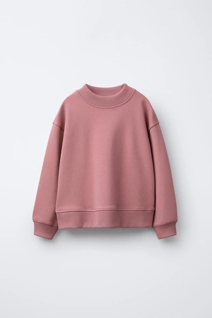 Комплект из толстовки и брюк WIDE LEG из ткани интерлок- Заказать в России