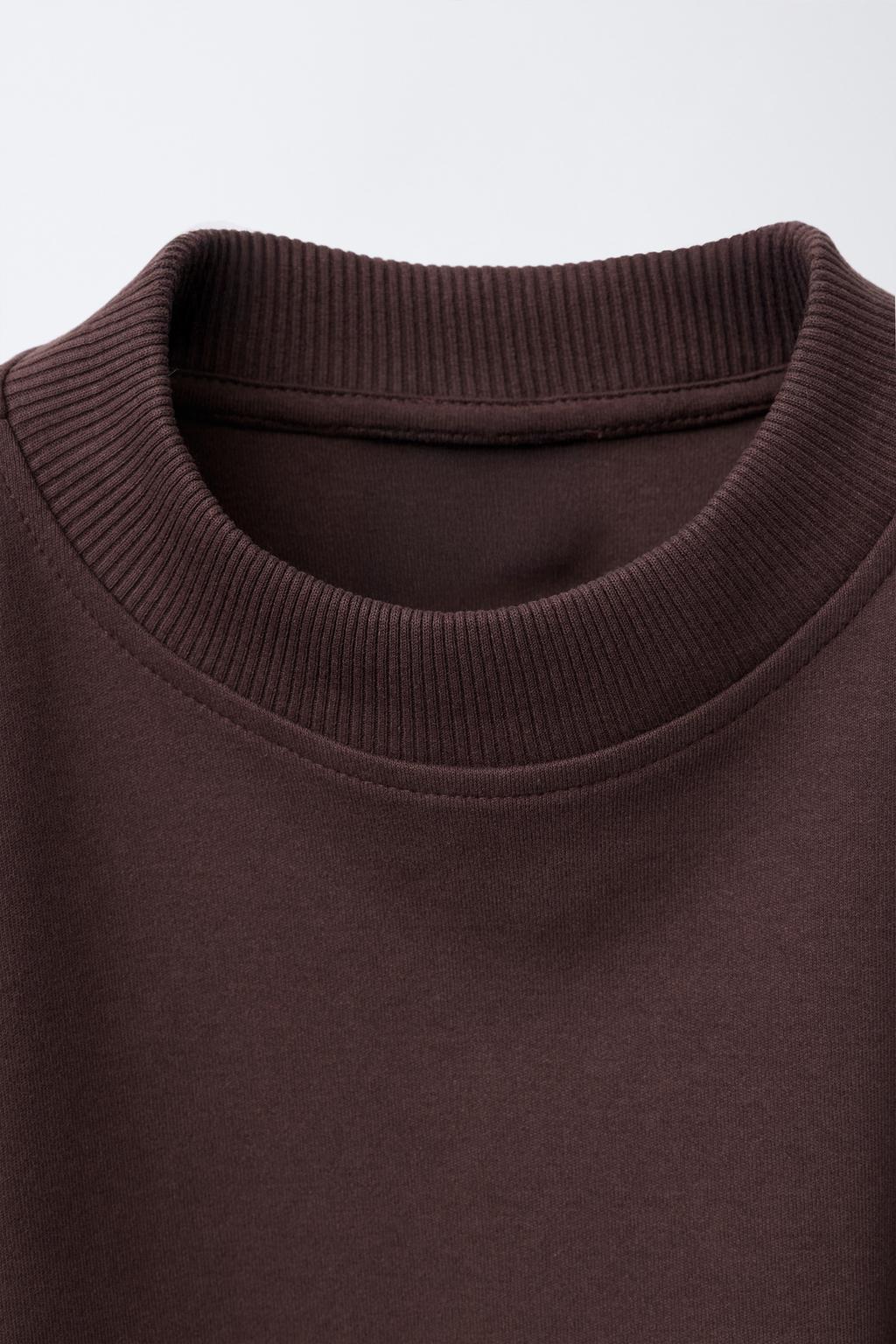 КОМПЛЕКТ ИЗ ТОЛСТОВКИ И БРЮК WIDE LEG ИЗ ТКАНИ ИНТЕРЛОК