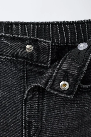 Black | 8727/701/800 - Zara Джинсы MOM FIT