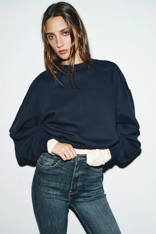 Джинсы TRF SKINNY с высокой посадкой- Заказать в России