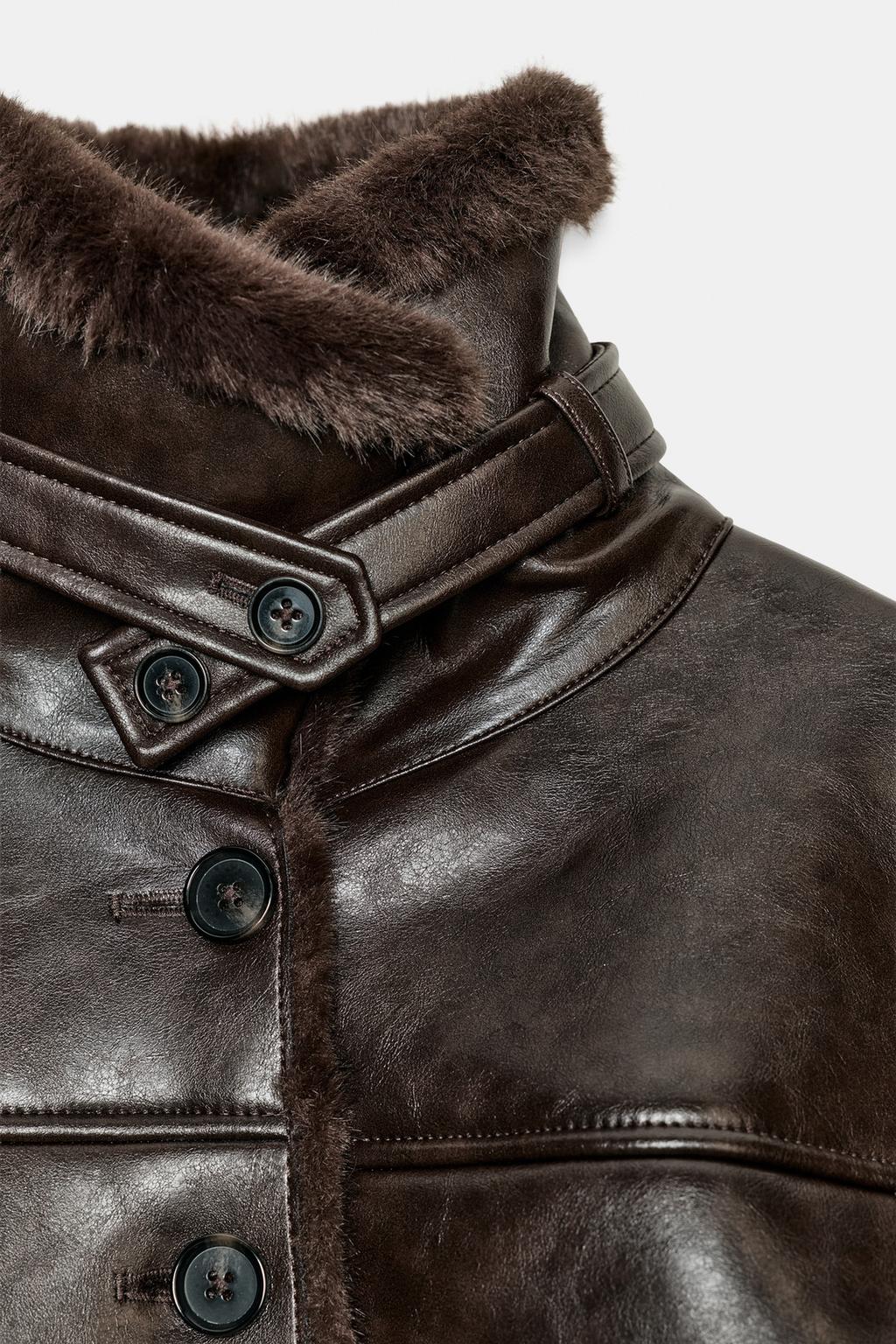 ДУБЛЕНКА ИЗ ИСКУССТВЕННОГО МЕХА