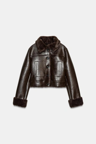 Дубленка из искусственного меха- Заказать в России