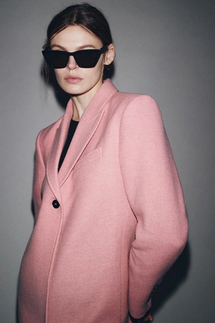 Длинное пальто из лимитированной серии ZW COLLECTION- Заказать в России