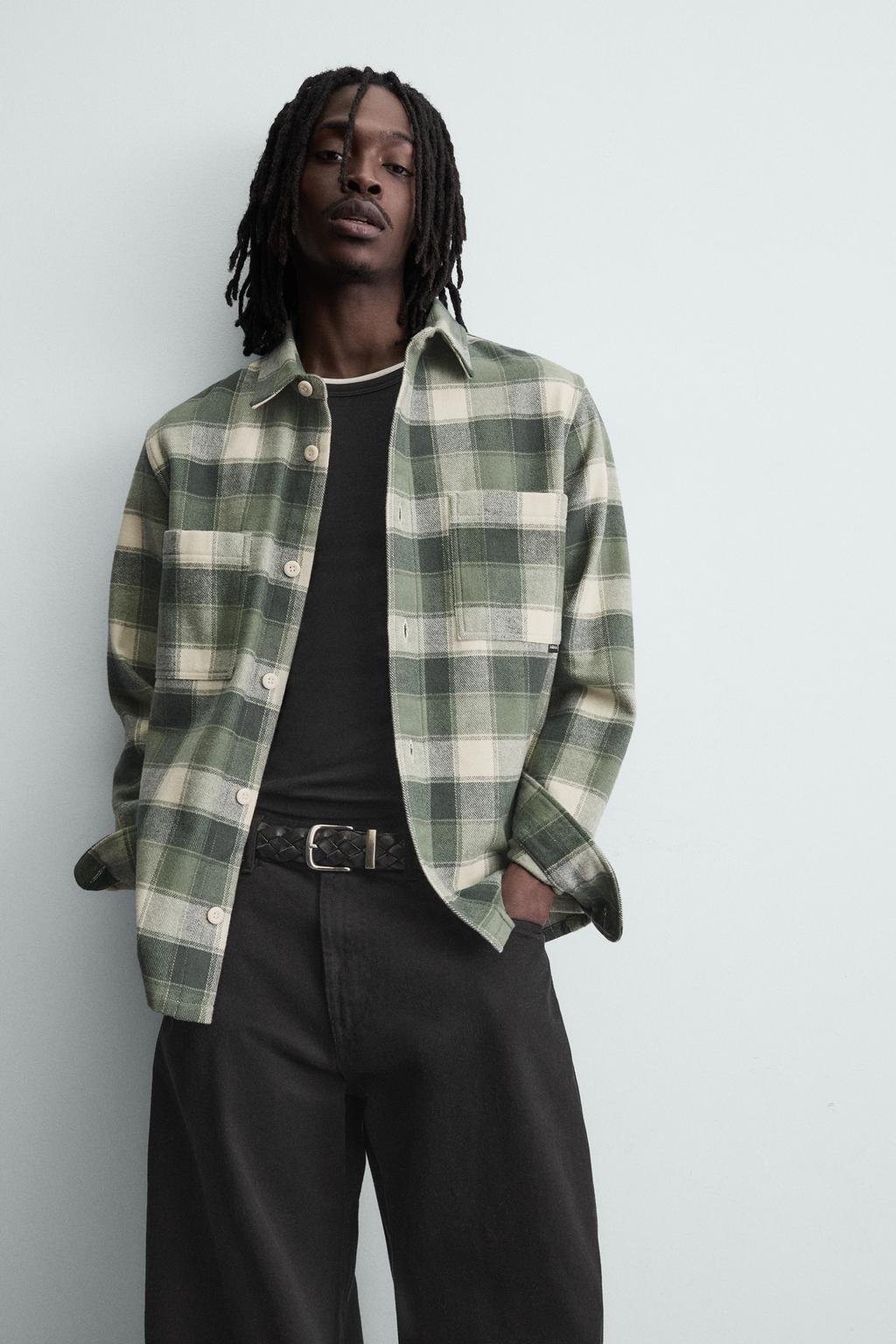 ФЛАНЕЛЕВАЯ РУБАШКА В КЛЕТКУ