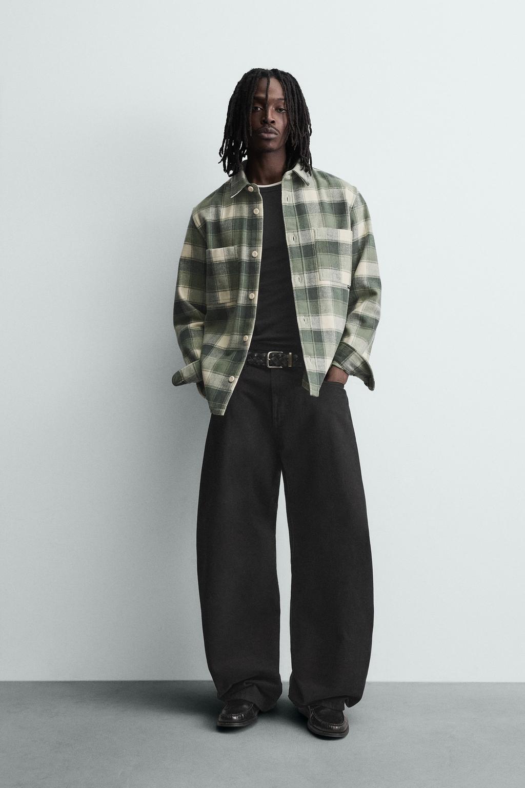 ФЛАНЕЛЕВАЯ РУБАШКА В КЛЕТКУ