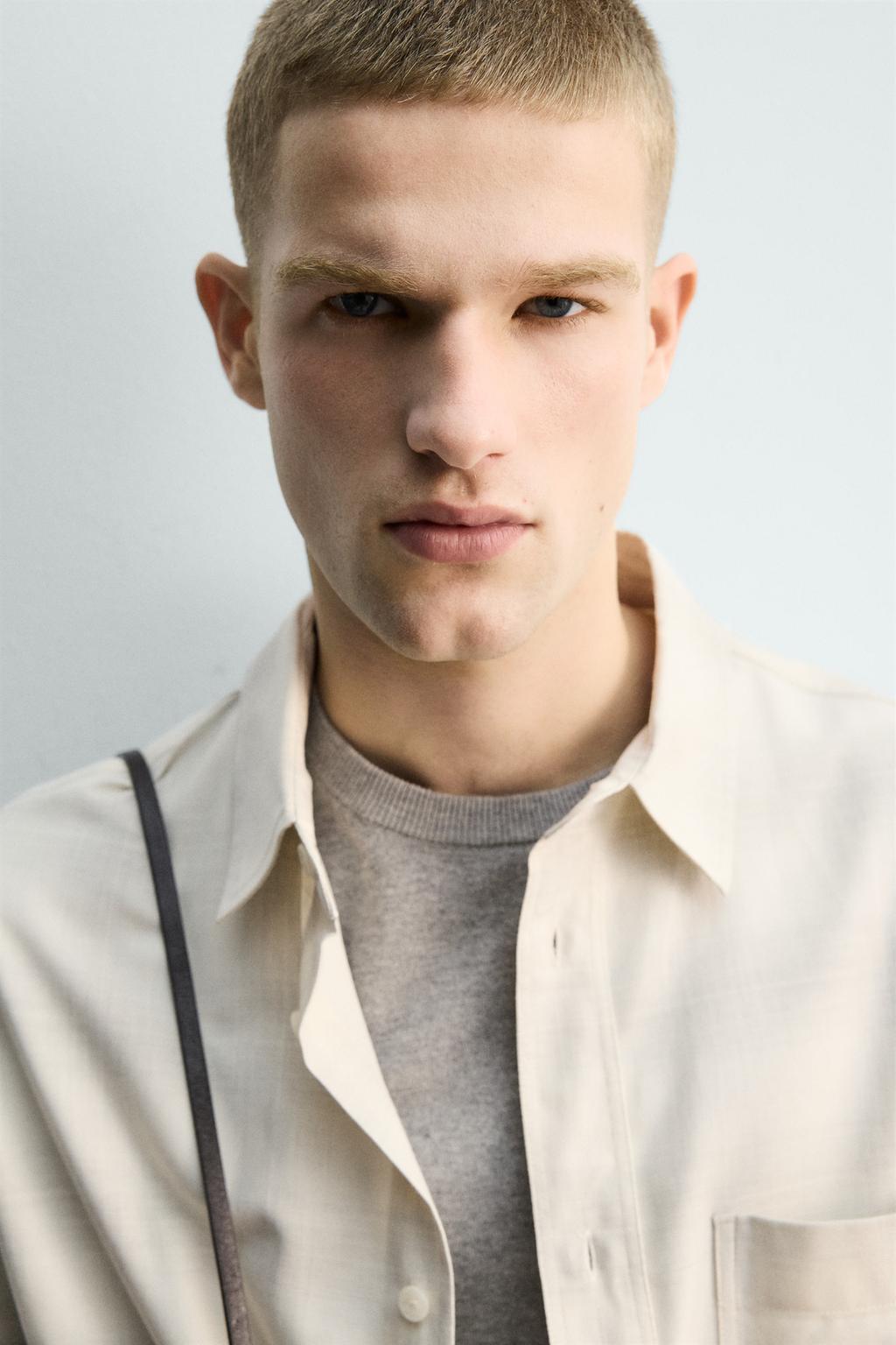 РУБАШКА В КЛЕТКУ С КАРМАНОМ