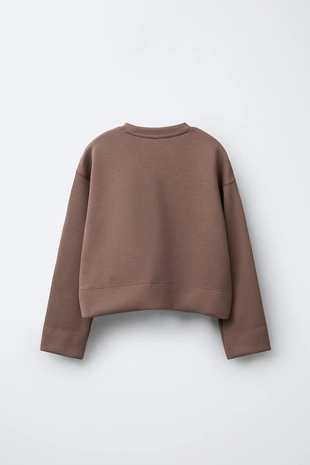 Толстовка с надписью из модала- Заказать в России