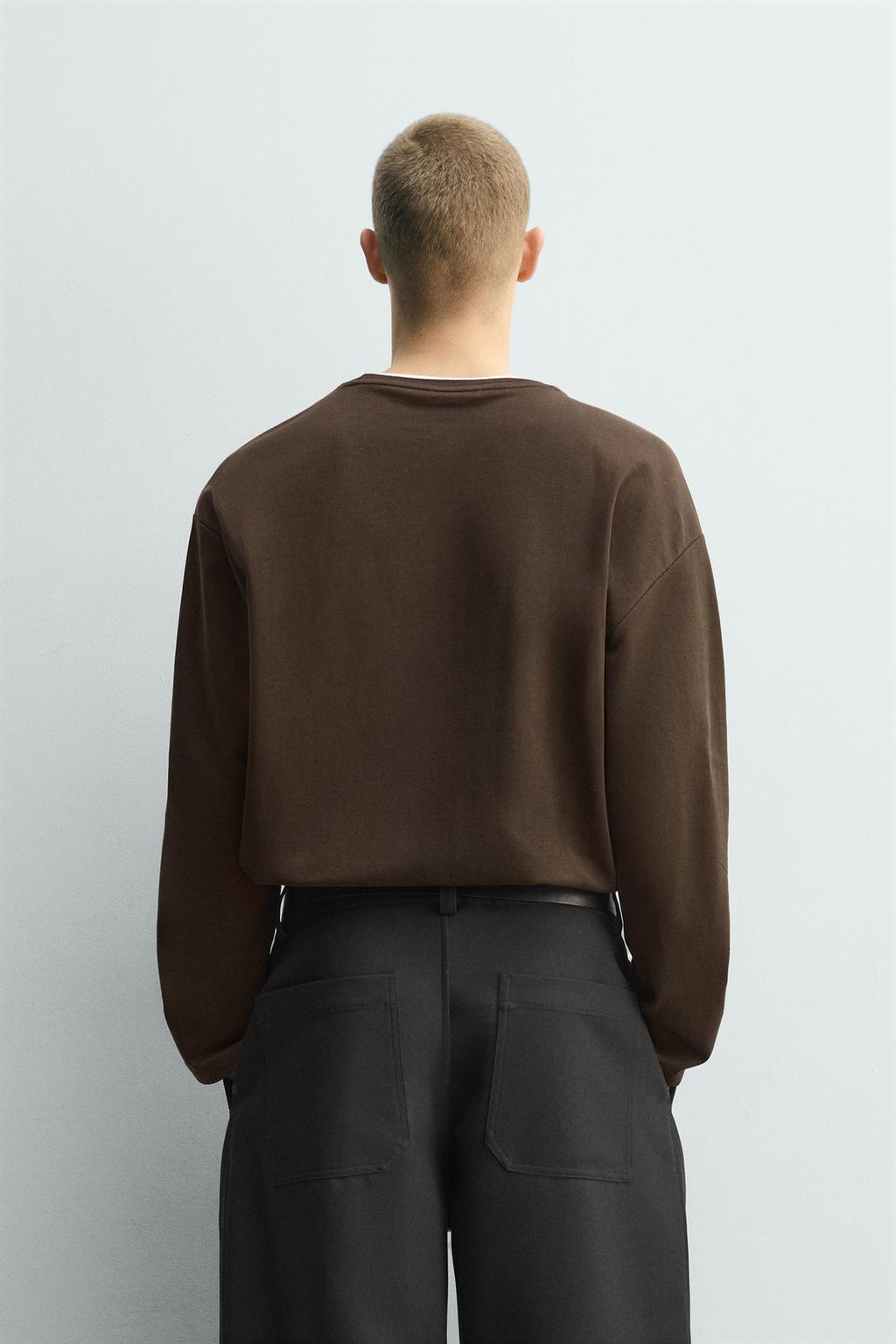 ФУТБОЛКА С ДВОЙНОЙ КОНТРАСТНОЙ ОТДЕЛКОЙ