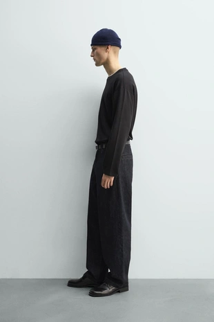 Футболка с контрастной двойной отделкой- Заказать в России