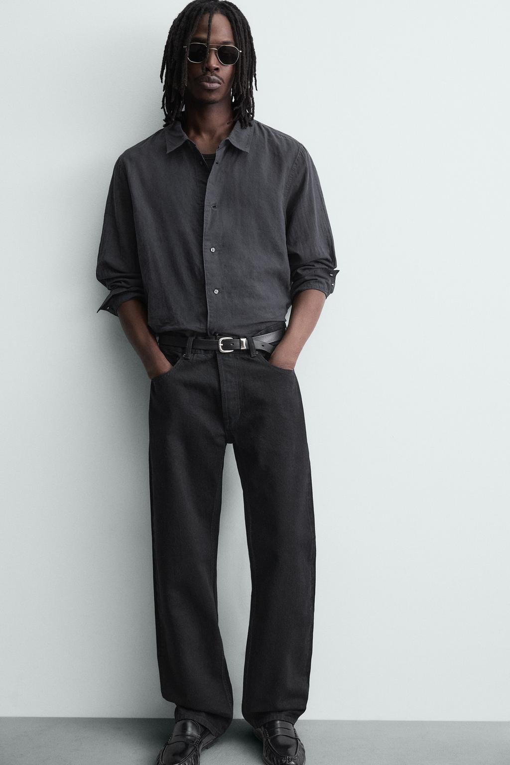 РУБАШКА ИЗ МЯГКОГО ДЕНИМА