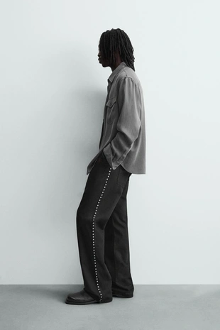 Свободная рубашка с карманами- Заказать в России