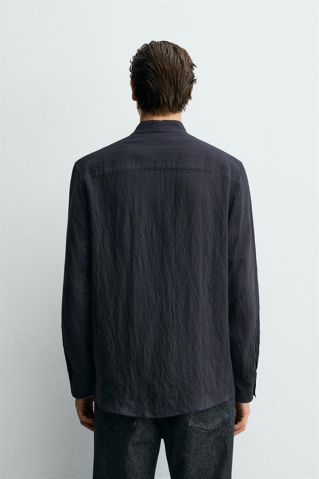 РУБАШКА ИЗ СТРУЯЩЕЙСЯ ТКАНИ С БАНТОМ