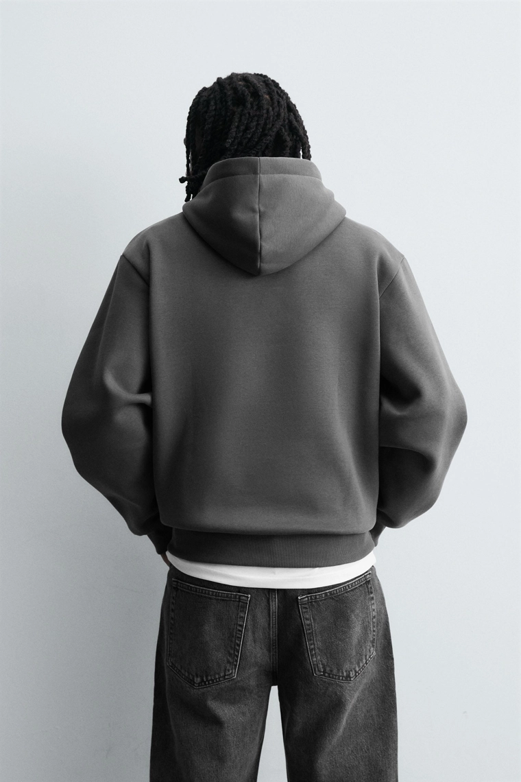 Тяжелая базовая толстовка с капюшоном