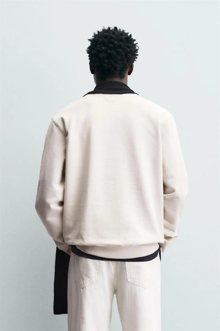 Толстовка с вышитой надписью- Заказать в России