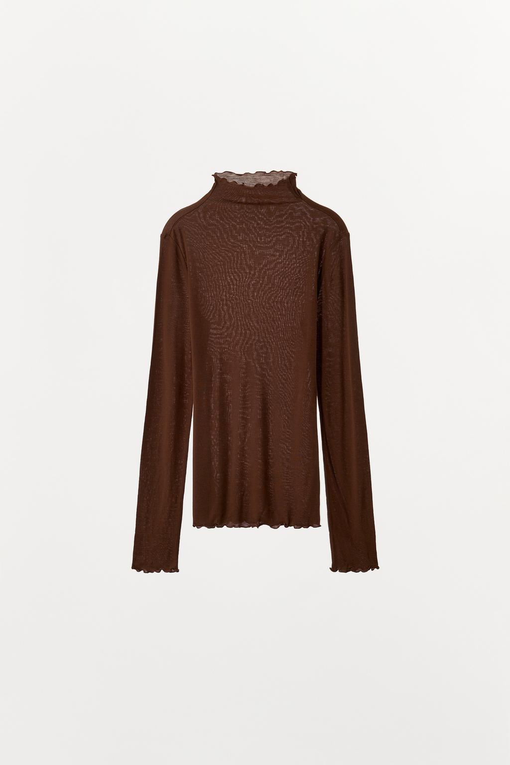 ОДНОТОННАЯ ФУТБОЛКА ИЗ ЛИОЦЕЛЛА