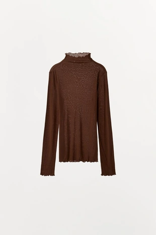 Однотонная футболка из лиоцелла- Заказать в России