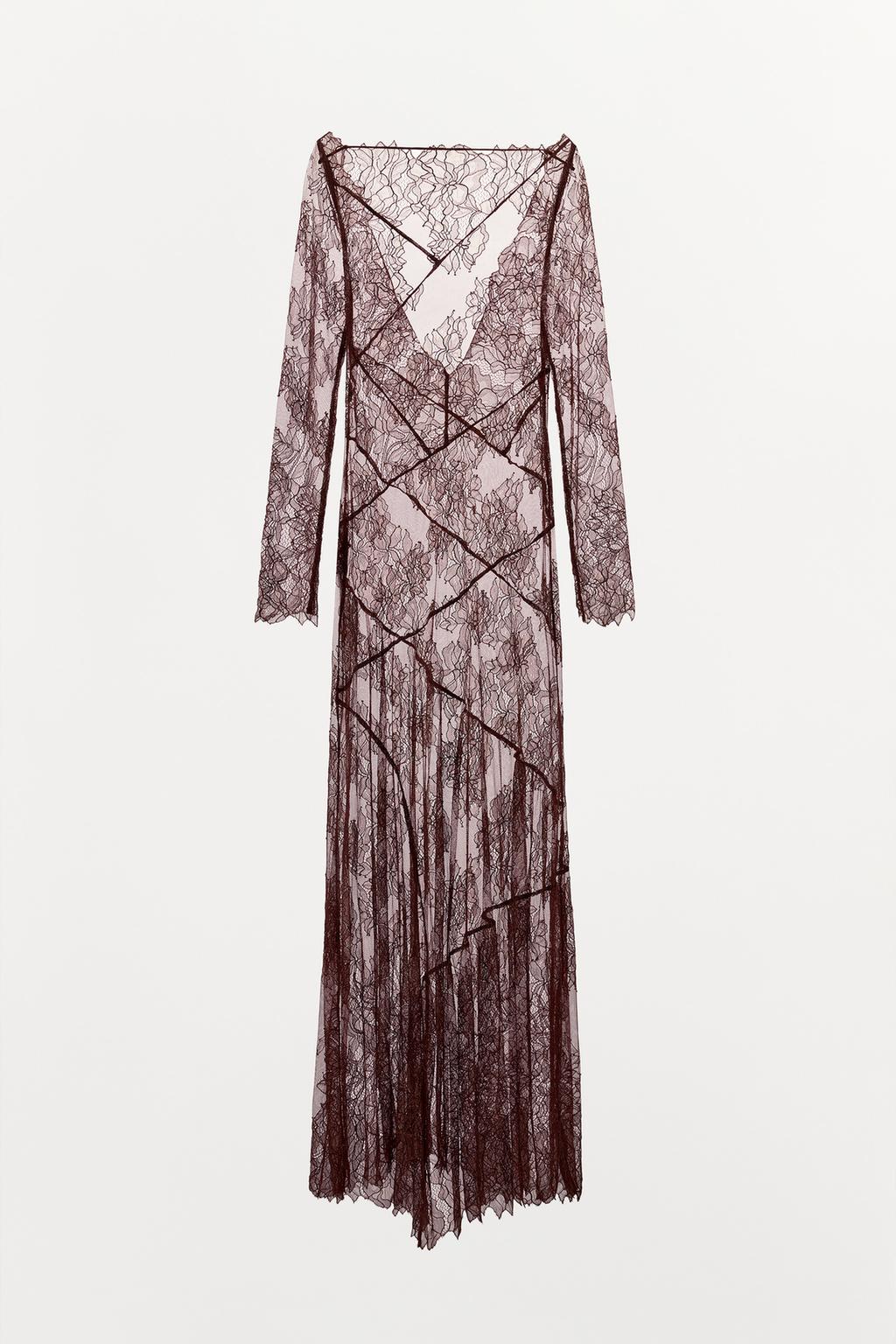 КРУЖЕВНОЕ ПЛАТЬЕ МИДИ