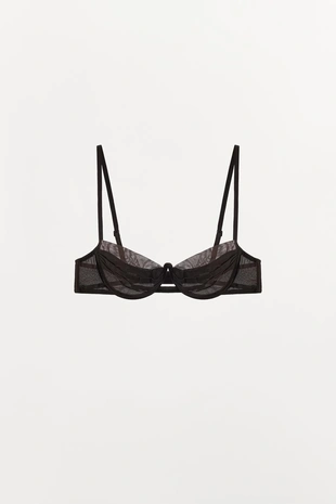 Бюстгальтер на косточках со складками- Заказать в России