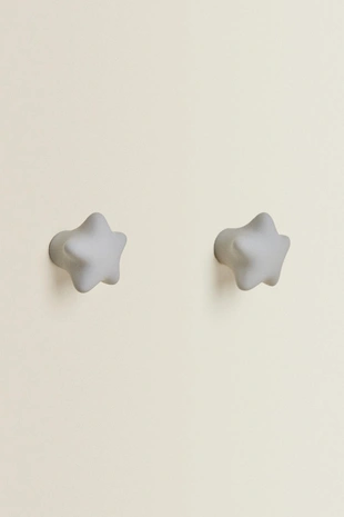 Купить Zara Набор детских звездных дверных ручек (набор из 2 штук)